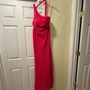 Elegant Red Evening Dress